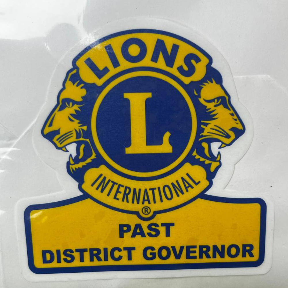玻璃車貼- 內貼(Past District Governor)